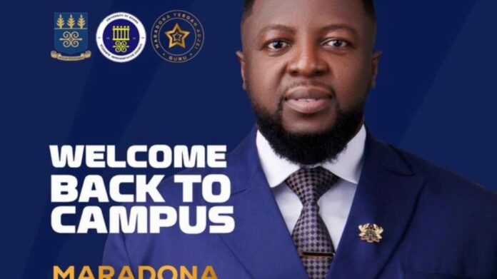 Ug SRC presidential aspirant Guru promises to solve accommodation problem UG SRC presidential aspirant Guru promises to solve accommodation problem