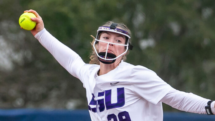 Who is LSU softball pitcher Sydney Berzon?