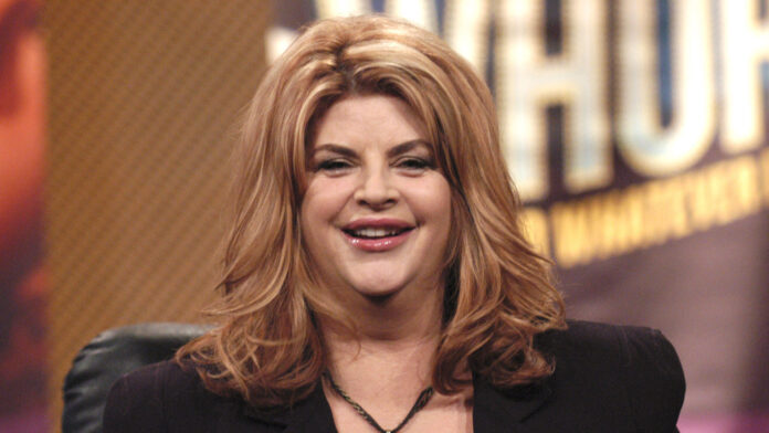 Who was Kirstie Alley and what was her cause of death?