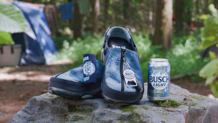 BOOZE SHOES Busch Light x Crocs: How and where to buy the beer-inspired shoes