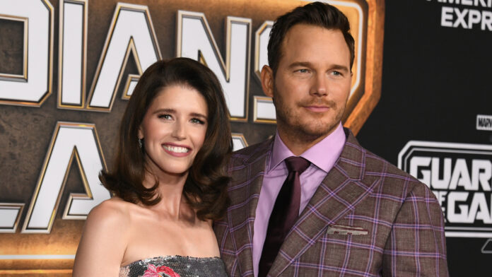 How many children do Katherine Schwarzenegger and Chris Pratt have?