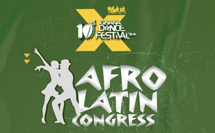 Ghana Dance Festival 2024 kicks off with Afrolatin Congress. 
Ghana Dance Festival 2024 kicks off with Afrolatin Congress