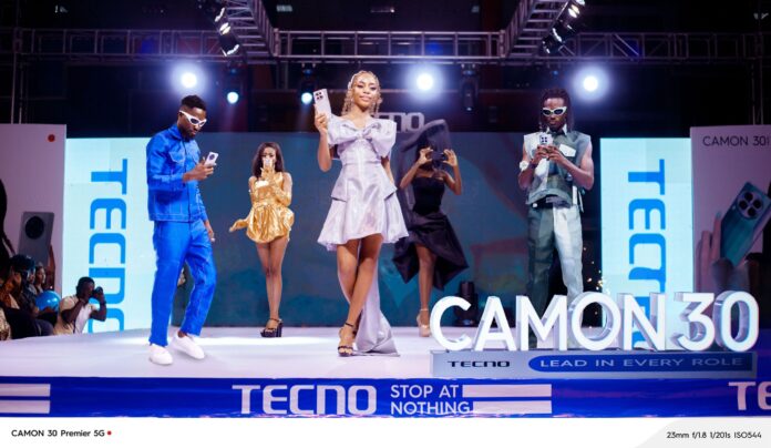 Camon 30 Series takes centre stage with African fashion at the Tecno Ghana Menswear Week 2024