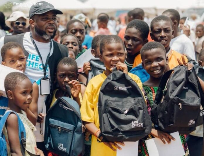 Empowerment care touches 16,000+ lives with medical care and educational Empowerment Care touches 16,000+ Lives with medical care and educational supplies at Teshie