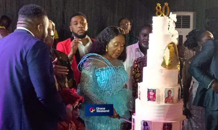 Maame Dokono crowns 80th birthday with star-studded party and book Maame Dokono crowns 80th birthday with star-studded party and book launch