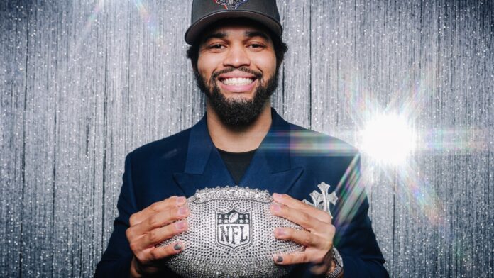 NAILED IT This is why Caleb Williams paints his nails