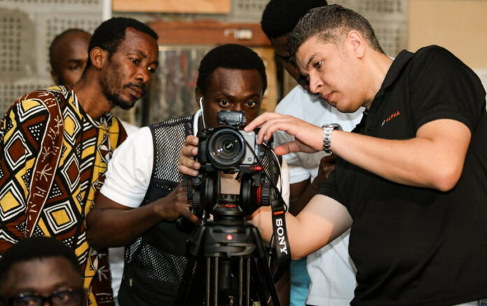 Sony Middle East and Africa, Unimac train photographers in Accra 
Sony Middle East and Africa, Unimac train photographers in Accra