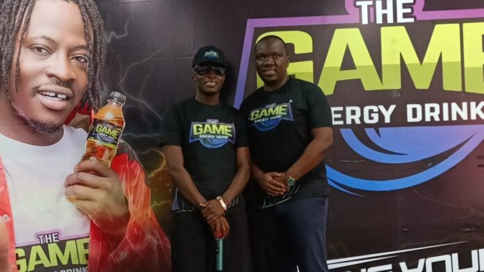 Fancy Gadam unveiled as brand ambassador for The Game Energy Fancy Gadam unveiled as brand ambassador for The Game Energy Drink
