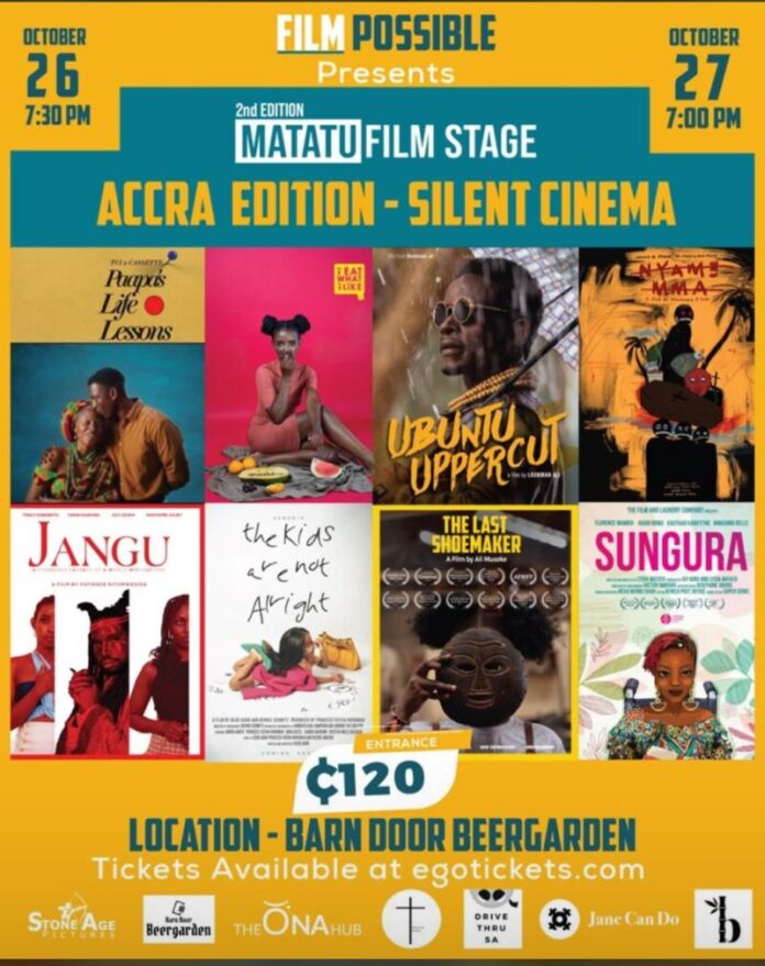 Film Possible hosts Accra edition of Matatu Film Stage 
Film Possible hosts Accra Edition of Matatu Film Stage