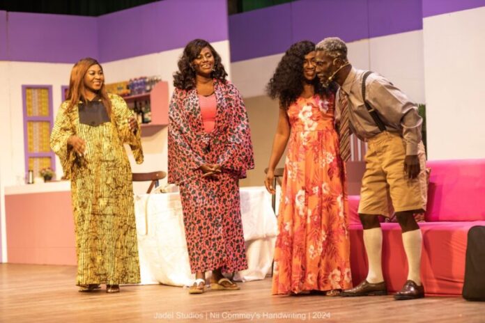 Nii Comey’s ‘where 2 or more women are gathered’: a 
Nii Comey’s ‘Where 2 or More Women Are Gathered’: A theatrical delight worth an encore