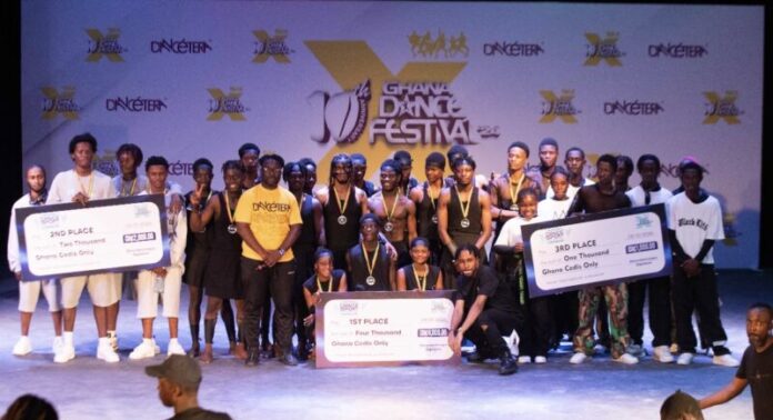 Team Hubes Dance Crew emerge winners of Ghana DanceSport League 
Team Hubes Dance Crew emerge winners of Ghana DanceSport League 2024