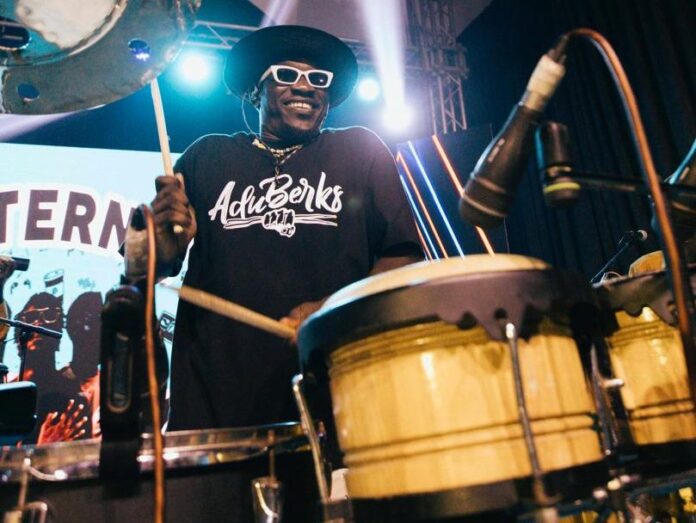 ADUBERKS: Celebrity drummer lighting up Accra’s nightlife with exhilarating Drum Mixes Series