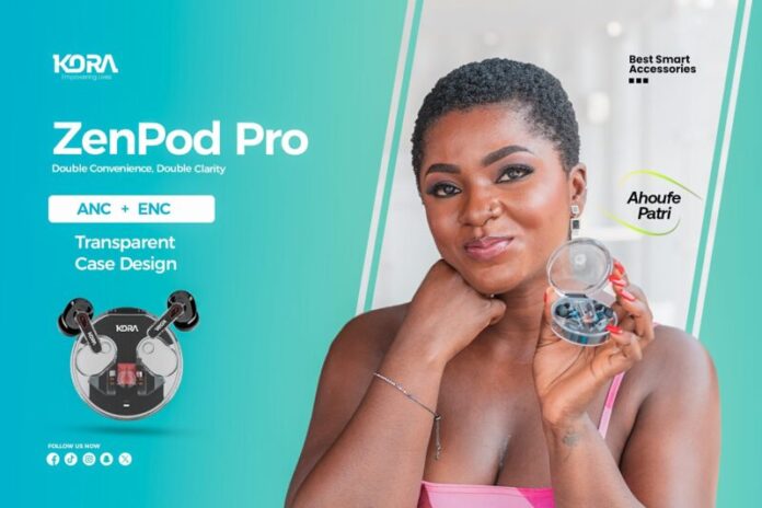 Ahoufe Patri unveils best wireless earbuds ‘ZenPod Pro’ for Kora 
Ahoufe Patri unveils best wireless earbuds ‘ZenPod Pro’ for Kora Wearables
