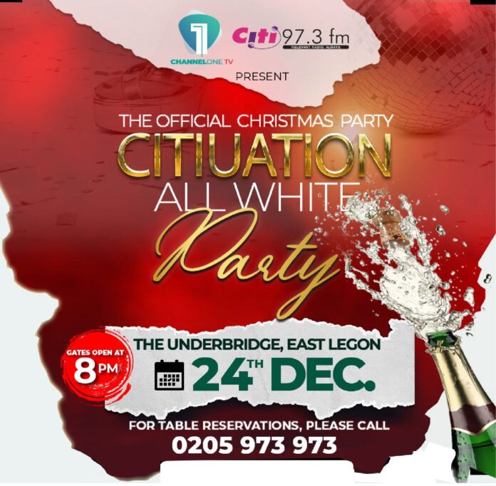 Countdown to Christmas: The Citiuation all-white party returns!
