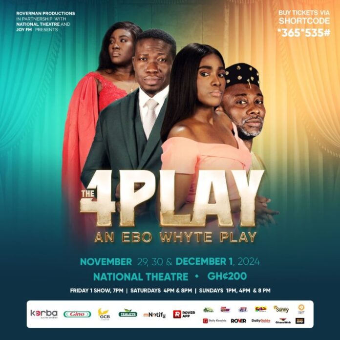 Ebo Whyte returns with ‘The 4Play’ 
Ebo Whyte returns with ‘The 4Play’