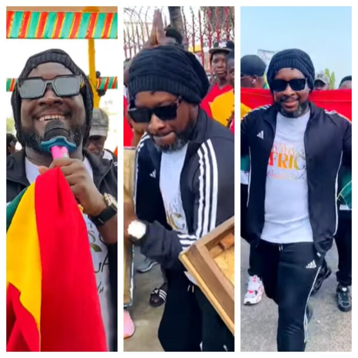 Election 2024: Sonnie Badu promotes peace ahead of Dec polls with walk, concert