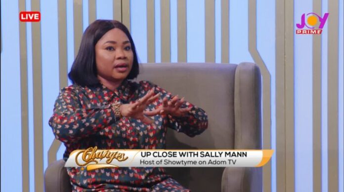 I don’t reckon Nana Ama Mcbrown as a presenter – 
I don’t reckon Nana Ama Mcbrown as a presenter – Sally Mann