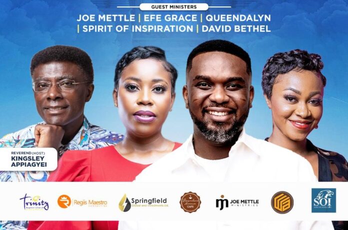 Joe Mettle, Efe Grace, Queendalyn, David Bethel,others to perform at the second edition of “Highest Praise” Festival in Accra
