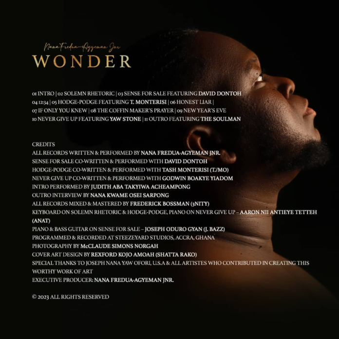 Album review: ‘Wonder’ by Nana Fredua-Agyeman Jnr 
Album review: ‘Wonder’ by Nana Fredua-Agyeman Jnr