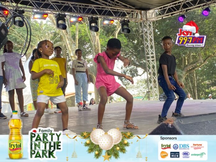 Dance battles, musical chairs light up Joy FM party in 
Dance battles, musical chairs light up Joy FM Party in the Park