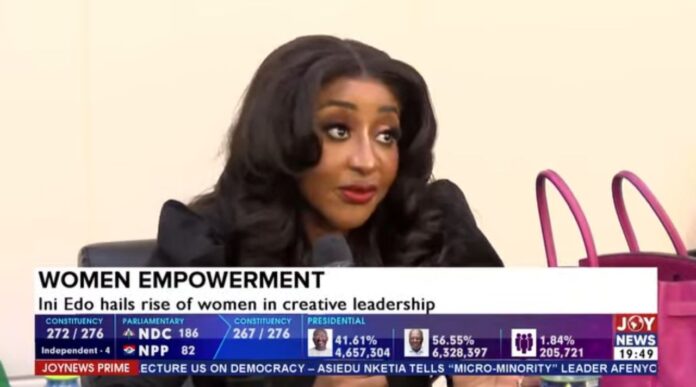 
Ini Edo hails the rise of women in leadership                             