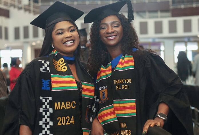 MGL’s Doreen Avio and Hannah Odame earn master’s degrees from 
MGL’s Doreen Avio and Hannah Odame earn master’s degrees from UPSA
