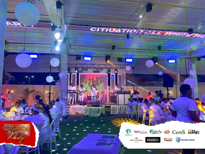 Nkyinkyim Band shines at 2024 Citiuation All-White Party