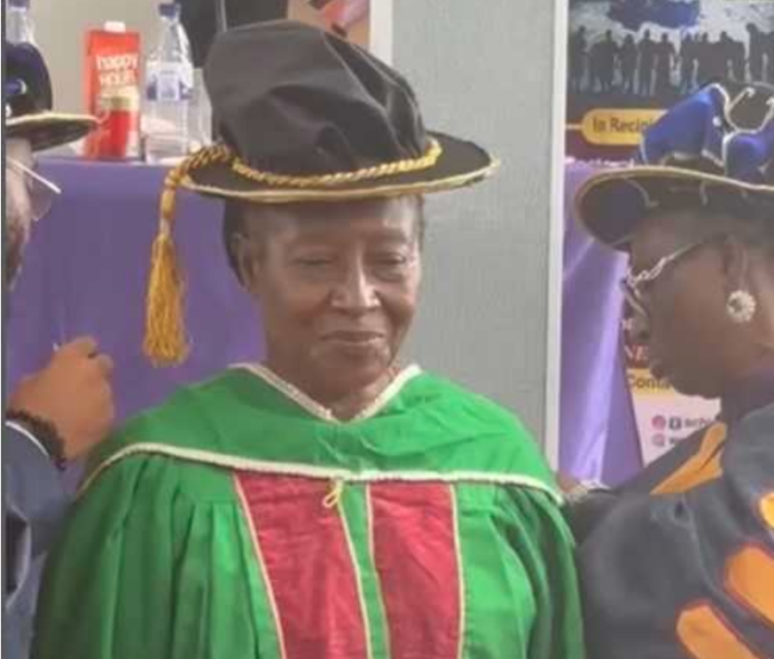 Nollywood legend Patience Ozokwo awarded honourary doctorate degree Nollywood legend Patience Ozokwo awarded honourary doctorate degree