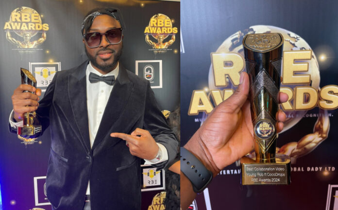 Young Rob wins best collaboration video at RBE Awards 2024 
Young Rob wins Best Collaboration Video at RBE Awards 2024