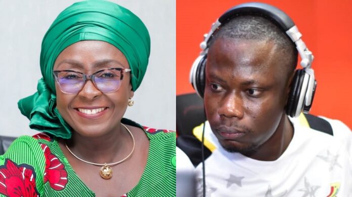 Dzifa Gomashie’s answer to arts fund question was shocking – 
Dzifa Gomashie’s answer to arts fund question was shocking – Austine Woode