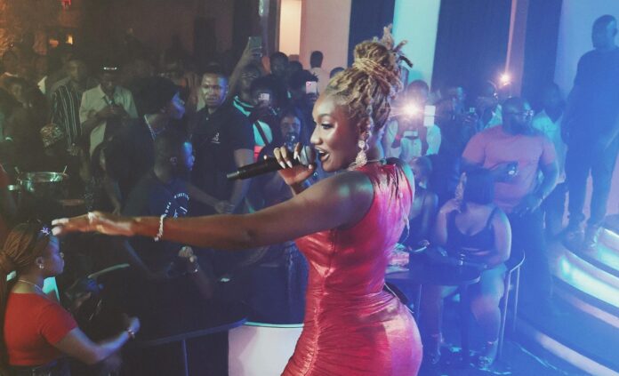Wendy Shay thrills patrons of maiden  Wendy Shay thrills patrons of maiden “One Night Stand With Wendy Shay” At Soho