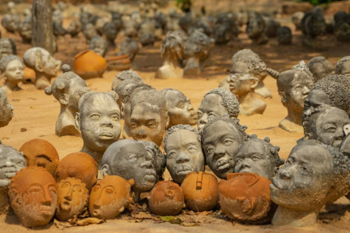 
Artist Kwame Akoto-Bamfo revives endangered art forms at Nkyinkyim Museum                            