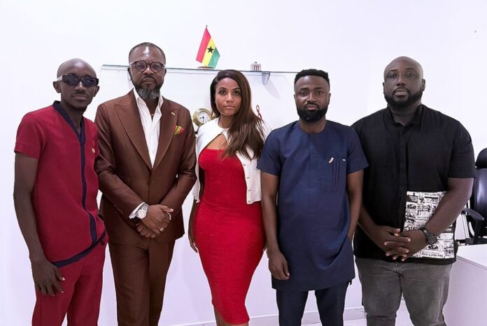 Entertainment in Ghana team meets KOD to discuss cultural initiatives