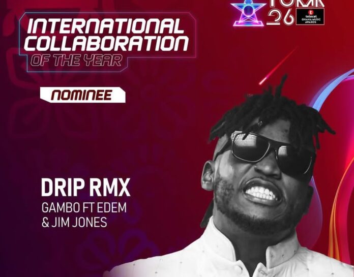 Gambo’s ‘Drip Remix’ earns TGMA nomination