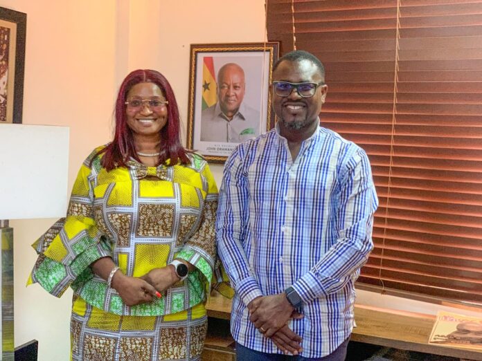 
I’ll stand by your side – New Deputy GTA CEO Abeiku Santana to Maame Efua Houadjeto                            